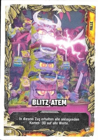 NINJAGO Trading Card Game (German) Series 6 (Next Level) - # 109 Blitz-Atem