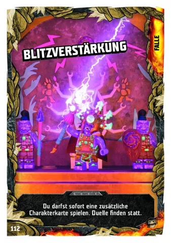 NINJAGO Trading Card Game (German) Series 6 (Next Level) - # 112 Blitzverstärkung