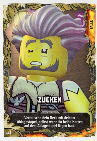 NINJAGO Trading Card Game (German) Series 6 (Next Level) - # 114 Zucken