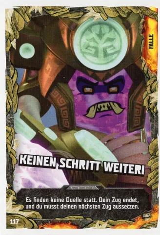 NINJAGO Trading Card Game (German) Series 6 (Next Level) - # 117 Keinen Schritt weiter