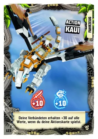 NINJAGO Trading Card Game (German) Series 6 (Next Level) - # 123 Action Kaui
