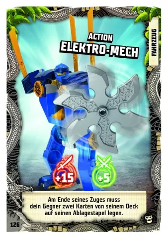 NINJAGO Trading Card Game (German) Series 6 (Next Level) - # 126 Action Elektro-Mech