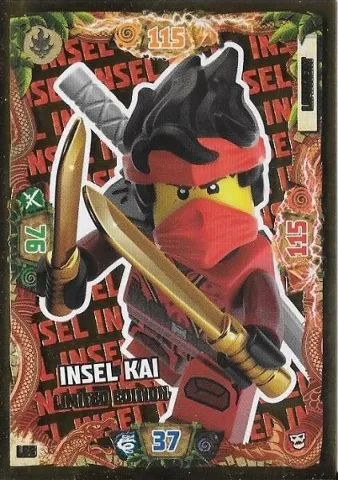 NINJAGO Trading Card Game (German) Series 6 (Next Level) - # LE5 Insel Kai Limited Edition