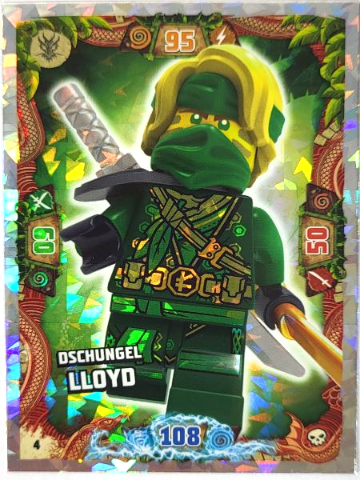 NINJAGO Trading Card Game (German) Series 6 - # 4 Dschungel Lloyd