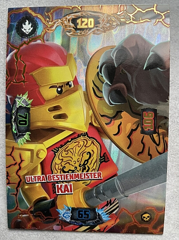 NINJAGO Trading Card Game (German) Series 6 - # 17 Ultra Bestienmeister Kai