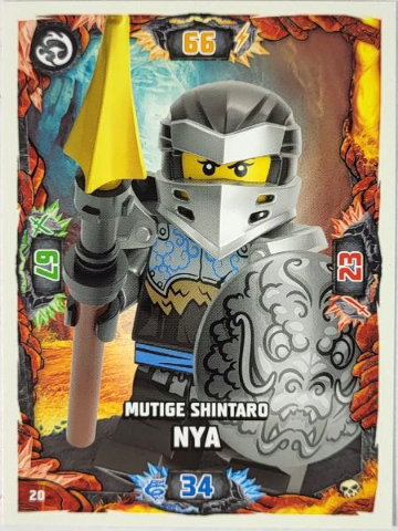 NINJAGO Trading Card Game (German) Series 6 - # 20 Mutige Shintaro Nya
