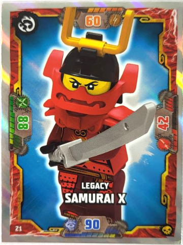 NINJAGO Trading Card Game (German) Series 6 - # 21 Legacy Samurai X