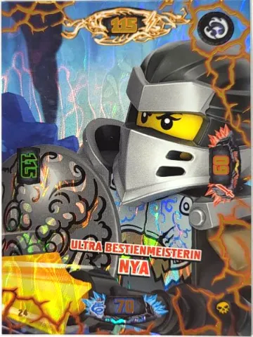 NINJAGO Trading Card Game (German) Series 6 - # 24 Ultra Bestienmeisterin Nya