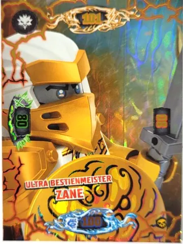 NINJAGO Trading Card Game (German) Series 6 - # 29 Ultra Bestienmeister Zane