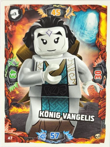 NINJAGO Trading Card Game (German) Series 6 - # 47 König Vangelis