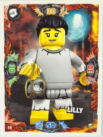 NINJAGO Trading Card Game (German) Series 6 - # 58 Lilly