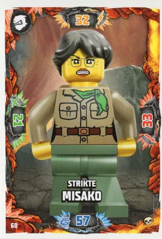 NINJAGO Trading Card Game (German) Series 6 - # 60 Strikte Misako