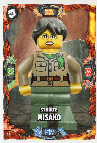 NINJAGO Trading Card Game (German) Series 6 - # 60 Strikte Misako