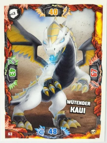 NINJAGO Trading Card Game (German) Series 6 - # 63 Wütender Kaui