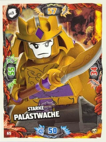 NINJAGO Trading Card Game (German) Series 6 - # 65 Starke Palastwache