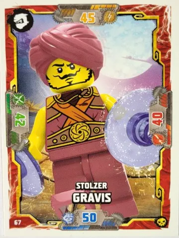 NINJAGO Trading Card Game (German) Series 6 - # 67 Stolzer Gravis