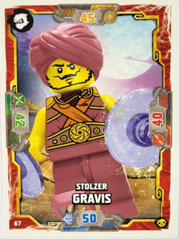 NINJAGO Trading Card Game (German) Series 6 - # 67 Stolzer Gravis