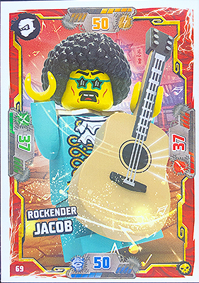 NINJAGO Trading Card Game (German) Series 6 - # 69 Rockender Jacob