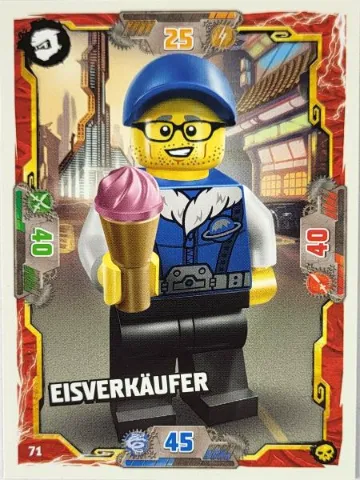 NINJAGO Trading Card Game (German) Series 6 - # 71 Eisverkäufer