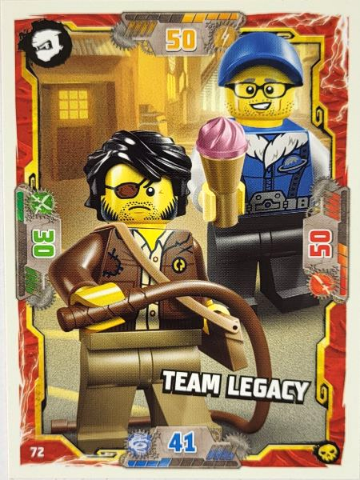 NINJAGO Trading Card Game (German) Series 6 - # 72 Team Legacy