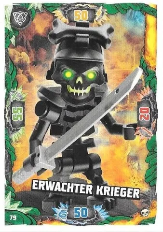 NINJAGO Trading Card Game (German) Series 6 - # 79 Erwachter Krieger