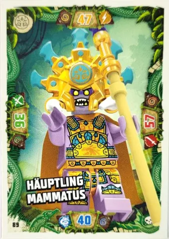 NINJAGO Trading Card Game (German) Series 6 - # 89 Häuptling Mammatus