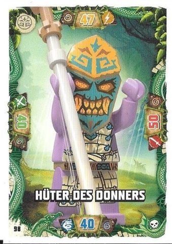 NINJAGO Trading Card Game (German) Series 6 - # 98 Hüter Des Donners