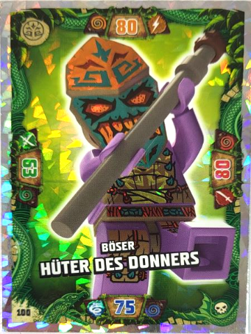 NINJAGO Trading Card Game (German) Series 6 - # 100 Böser Hüter des Donners