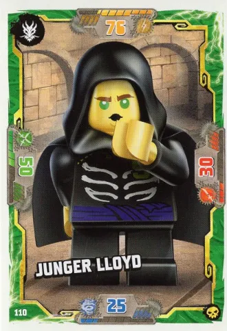 NINJAGO Trading Card Game (German) Series 6 - # 110 Junger Lloyd