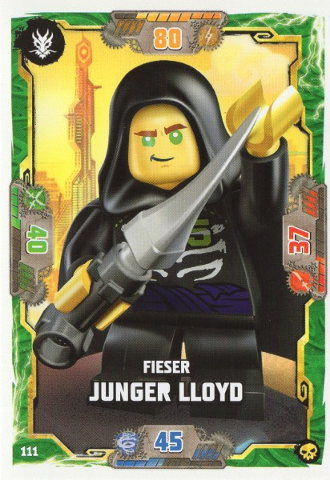 NINJAGO Trading Card Game (German) Series 6 - # 111 Fieser junger Lloyd