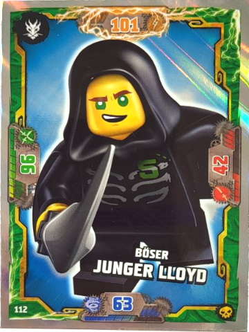 NINJAGO Trading Card Game (German) Series 6 - # 112 Böser Junger Lloyd