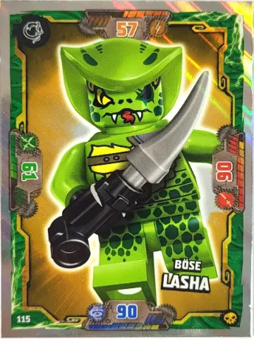 NINJAGO Trading Card Game (German) Series 6 - # 115 Böse Lasha