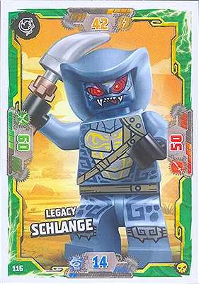 NINJAGO Trading Card Game (German) Series 6 - # 116 Legacy Schlange