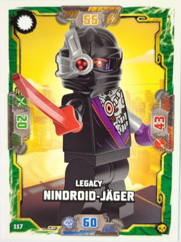 NINJAGO Trading Card Game (German) Series 6 - # 117 Legacy Nindroid-Jäger
