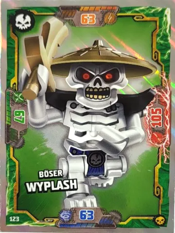 NINJAGO Trading Card Game (German) Series 6 - # 123 Böser Wyplash