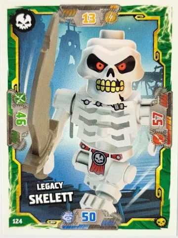 NINJAGO Trading Card Game (German) Series 6 - # 124 Legacy Skelett