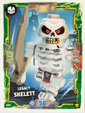 NINJAGO Trading Card Game (German) Series 6 - # 124 Legacy Skelett