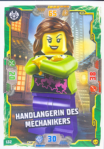 NINJAGO Trading Card Game (German) Series 6 - # 132 Handlangerin des Mechanikers