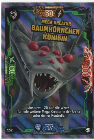 NINJAGO Trading Card Game (German) Series 6 - # 152 Mega Kreatur Baumhörnchen Königin