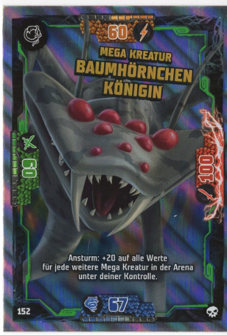 NINJAGO Trading Card Game (German) Series 6 - # 152 Mega Kreatur Baumhörnchen Königin