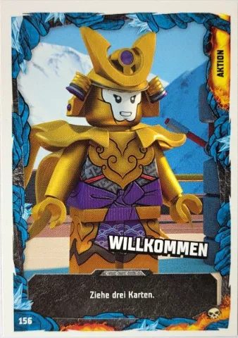 NINJAGO Trading Card Game (German) Series 6 - # 156 Willkommen