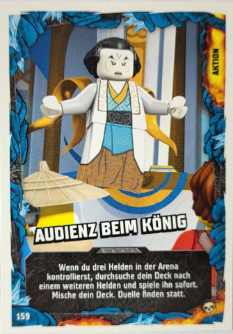 NINJAGO Trading Card Game (German) Series 6 - # 159 Audienz beim König