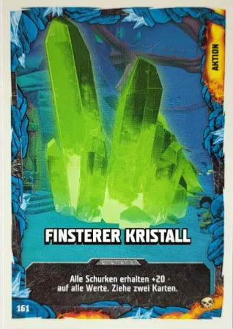 NINJAGO Trading Card Game (German) Series 6 - # 161 Finsterer Kristall