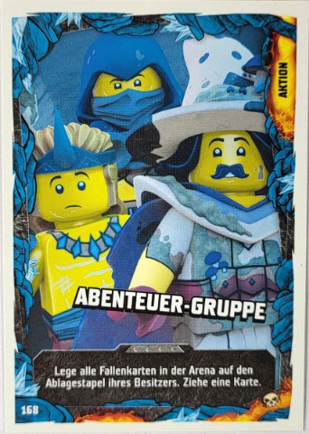 NINJAGO Trading Card Game (German) Series 6 - # 168 Abenteuer-Gruppe