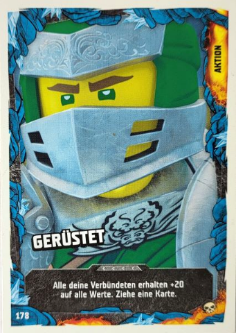 NINJAGO Trading Card Game (German) Series 6 - # 178 Gerüstet