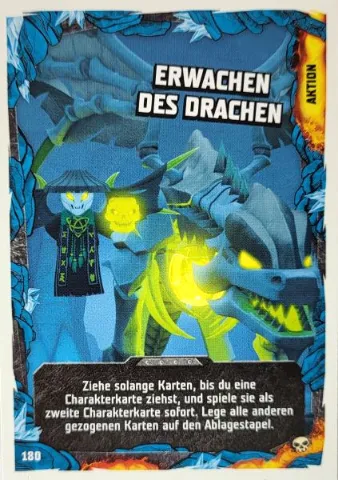 NINJAGO Trading Card Game (German) Series 6 - # 180 Erwachen des Drachen