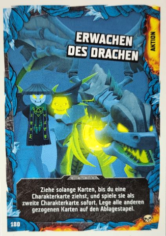NINJAGO Trading Card Game (German) Series 6 - # 180 Erwachen des Drachen
