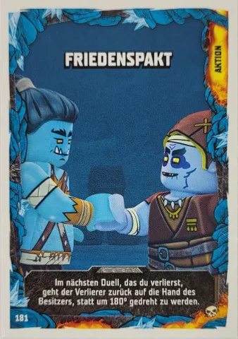 NINJAGO Trading Card Game (German) Series 6 - # 181 Friedenspakt