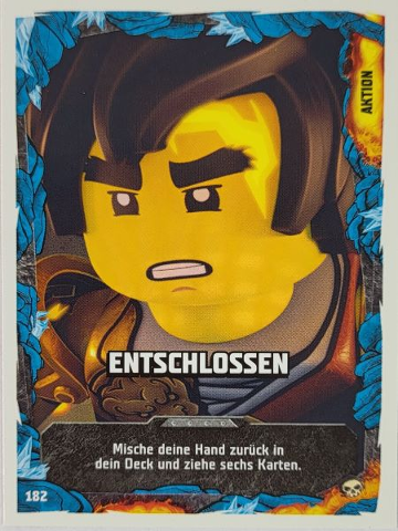 NINJAGO Trading Card Game (German) Series 6 - # 182 Entschlossen