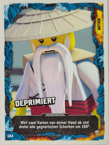 NINJAGO Trading Card Game (German) Series 6 - # 184 Deprimiert